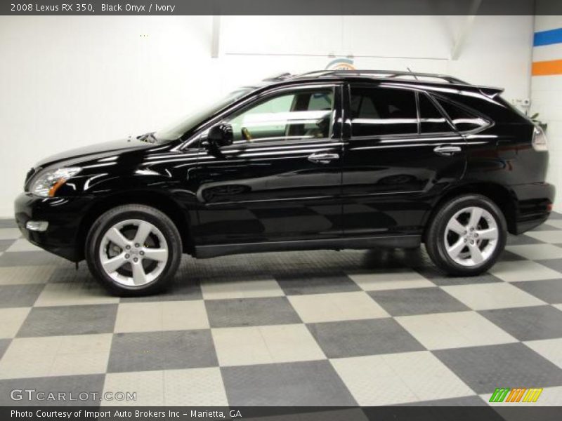 Black Onyx / Ivory 2008 Lexus RX 350