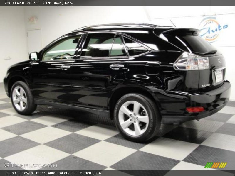 Black Onyx / Ivory 2008 Lexus RX 350