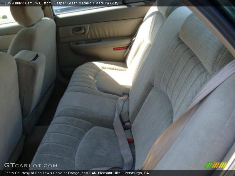 Jasper Green Metallic / Medium Gray 1999 Buick Century Custom