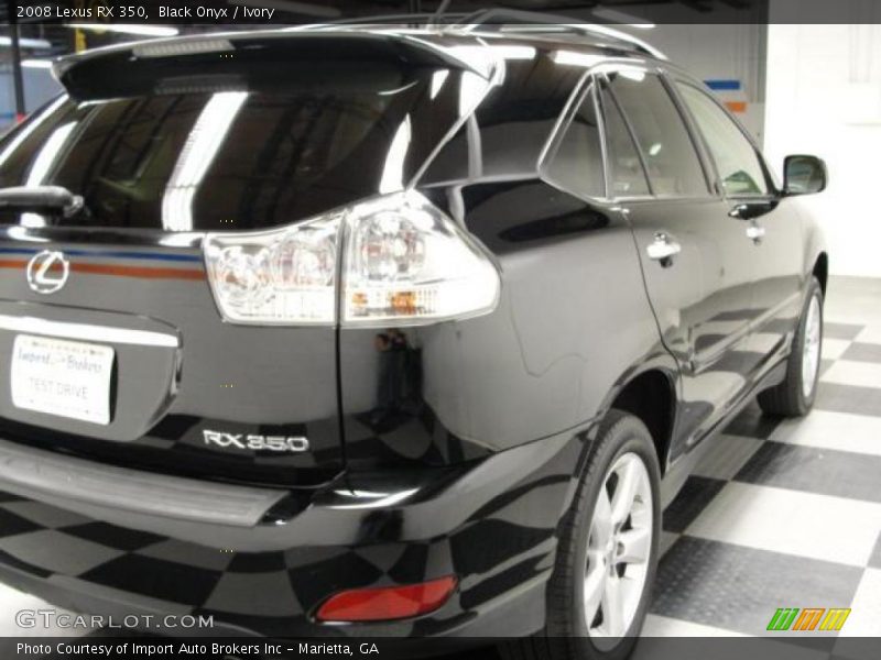 Black Onyx / Ivory 2008 Lexus RX 350