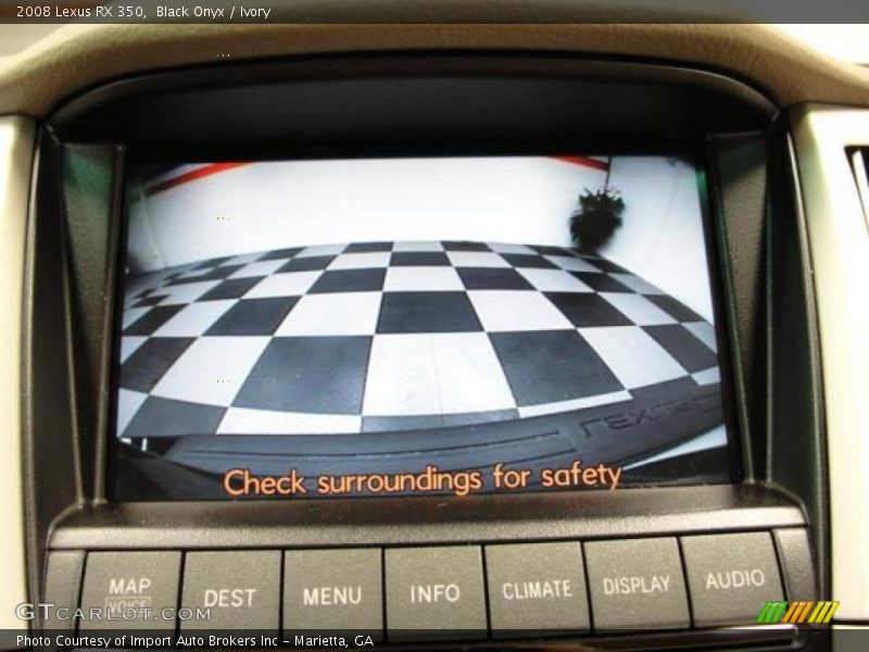 Black Onyx / Ivory 2008 Lexus RX 350