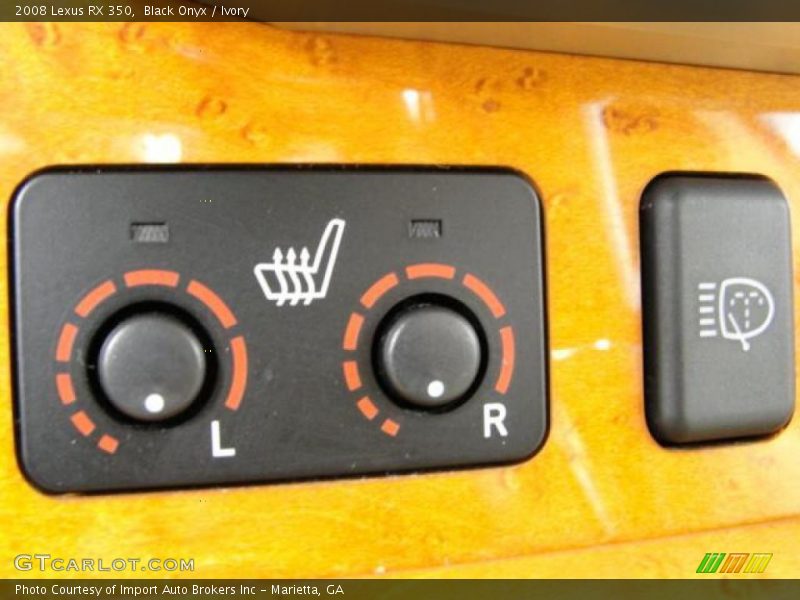 Black Onyx / Ivory 2008 Lexus RX 350