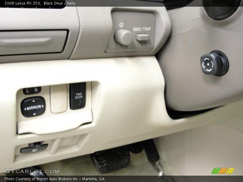 Black Onyx / Ivory 2008 Lexus RX 350