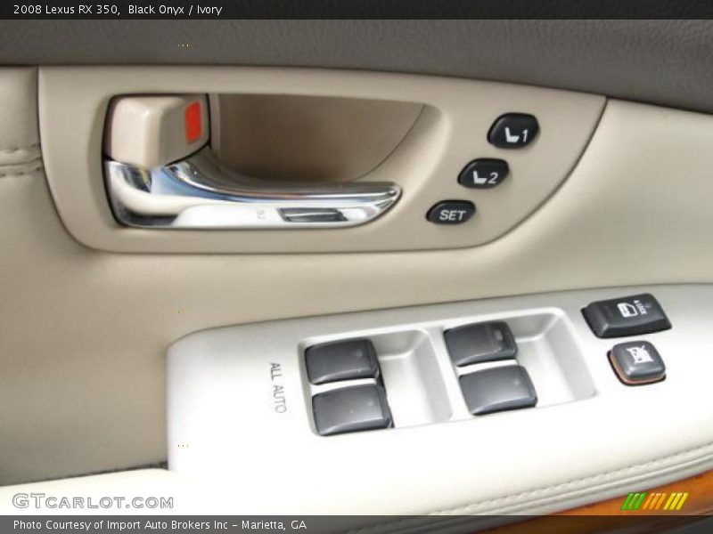 Black Onyx / Ivory 2008 Lexus RX 350