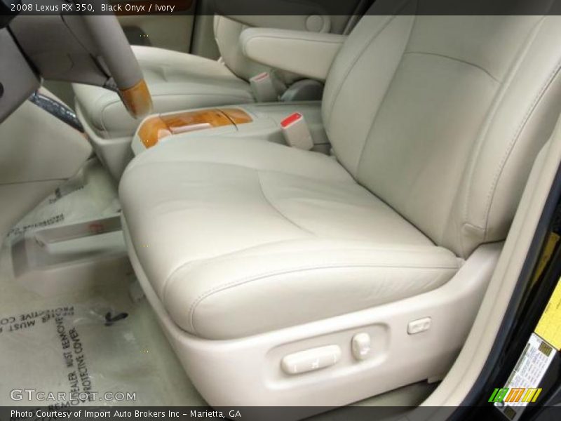 Black Onyx / Ivory 2008 Lexus RX 350
