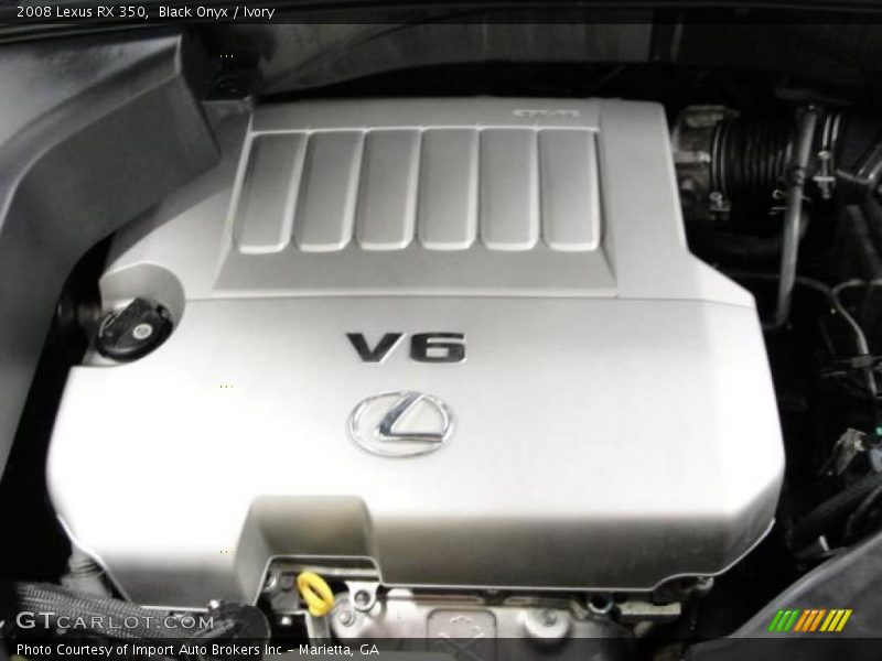 Black Onyx / Ivory 2008 Lexus RX 350