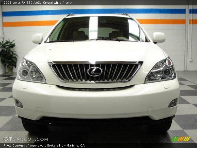 Crystal White / Ivory 2008 Lexus RX 350 AWD