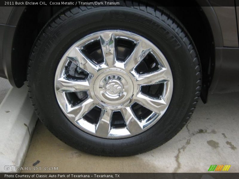 Cocoa Metallic / Titanium/Dark Titanium 2011 Buick Enclave CXL