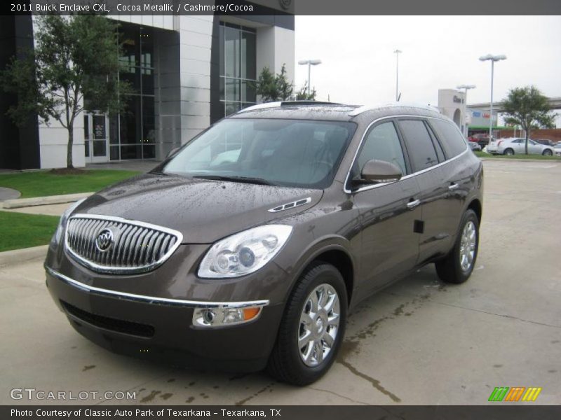 Cocoa Metallic / Cashmere/Cocoa 2011 Buick Enclave CXL