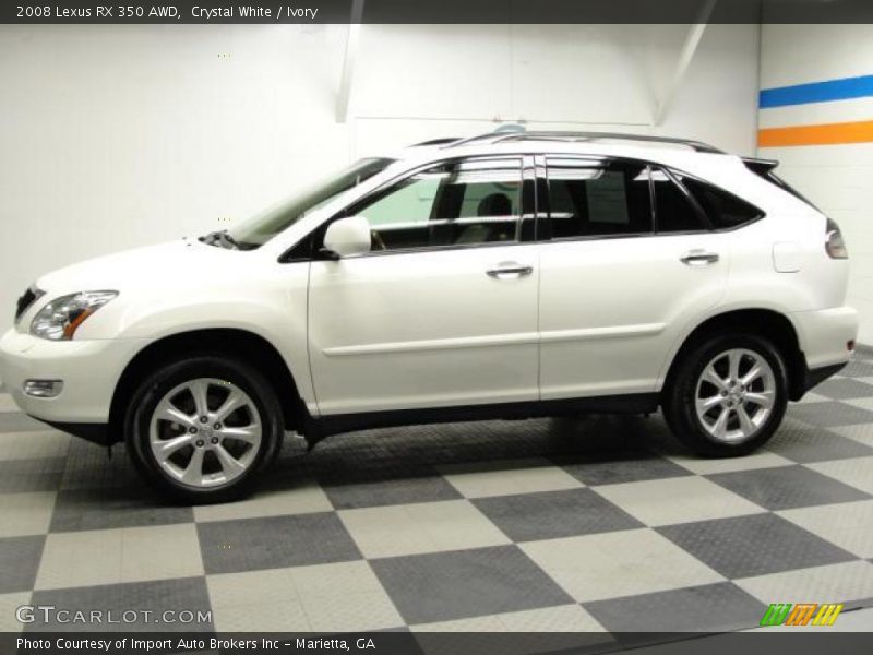 Crystal White / Ivory 2008 Lexus RX 350 AWD