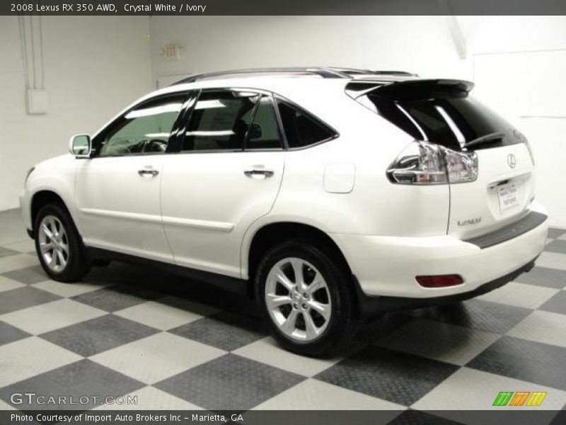 Crystal White / Ivory 2008 Lexus RX 350 AWD