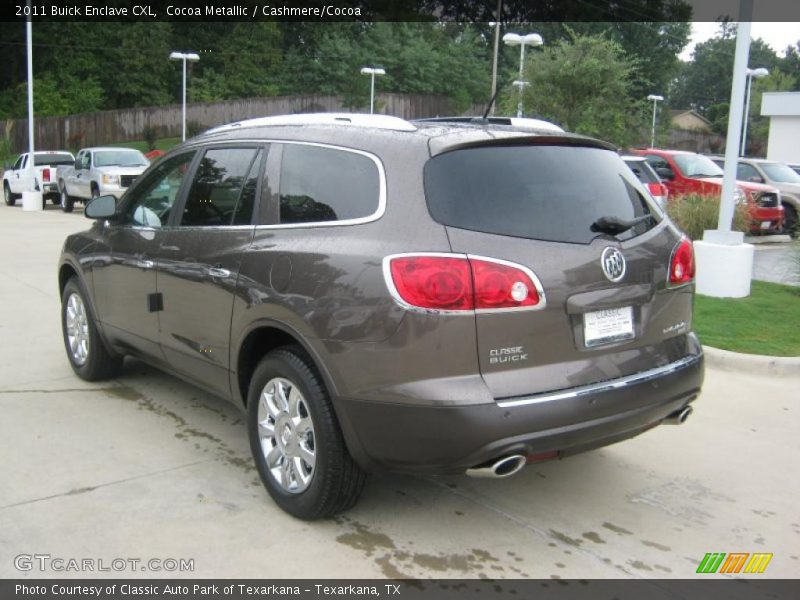 Cocoa Metallic / Cashmere/Cocoa 2011 Buick Enclave CXL