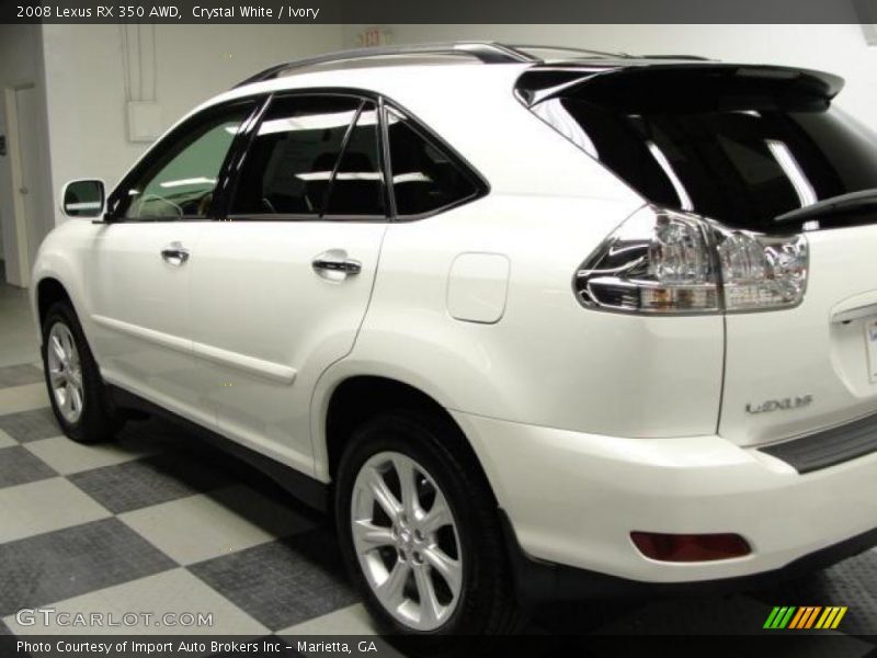 Crystal White / Ivory 2008 Lexus RX 350 AWD