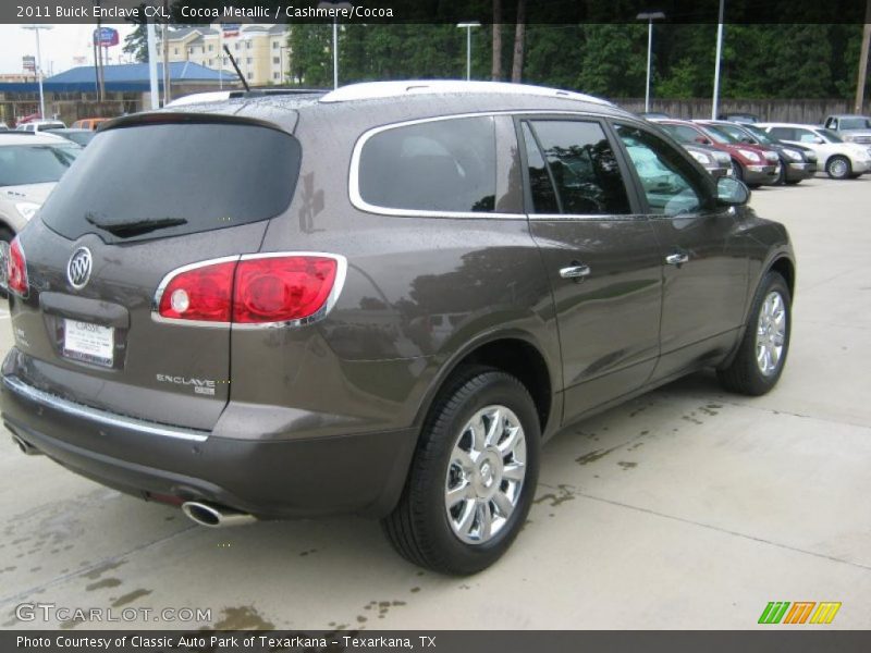 Cocoa Metallic / Cashmere/Cocoa 2011 Buick Enclave CXL