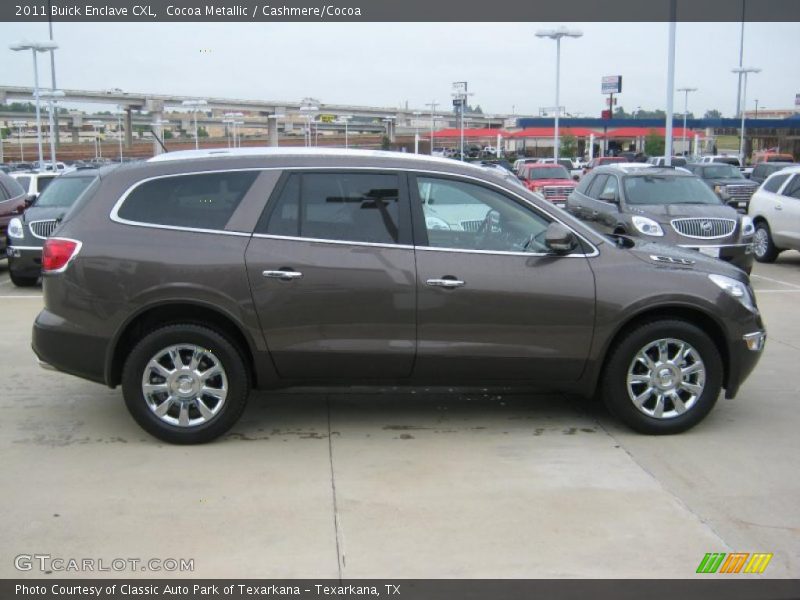Cocoa Metallic / Cashmere/Cocoa 2011 Buick Enclave CXL