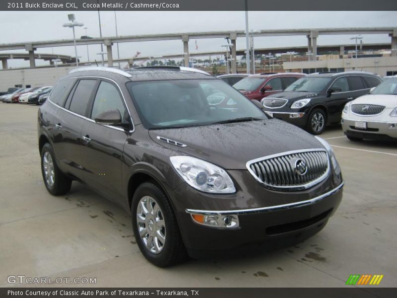 Cocoa Metallic / Cashmere/Cocoa 2011 Buick Enclave CXL