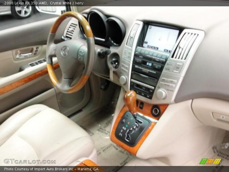 Crystal White / Ivory 2008 Lexus RX 350 AWD