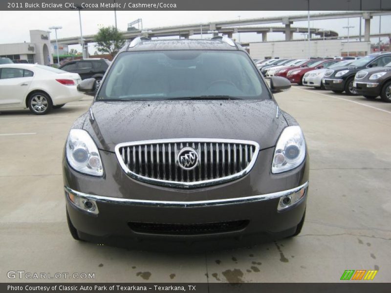 Cocoa Metallic / Cashmere/Cocoa 2011 Buick Enclave CXL