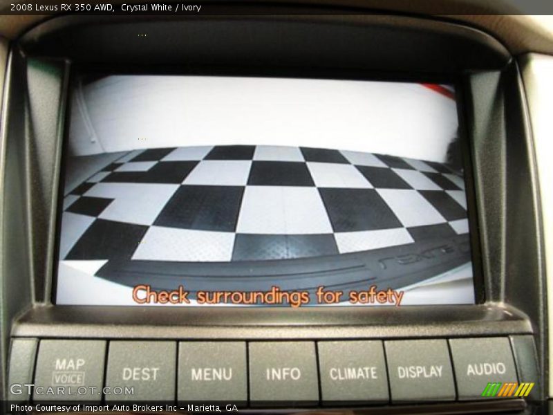 Crystal White / Ivory 2008 Lexus RX 350 AWD