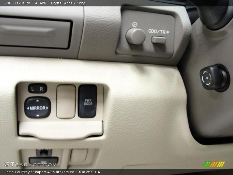 Crystal White / Ivory 2008 Lexus RX 350 AWD