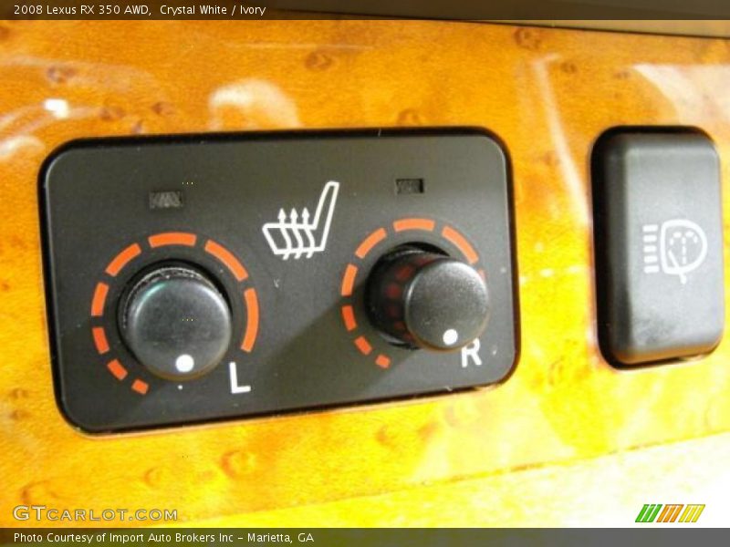 Crystal White / Ivory 2008 Lexus RX 350 AWD