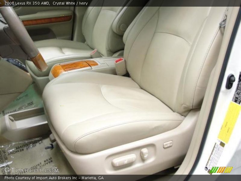 Crystal White / Ivory 2008 Lexus RX 350 AWD