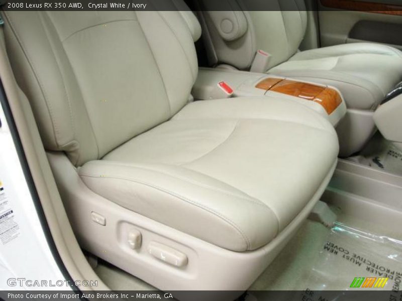 Crystal White / Ivory 2008 Lexus RX 350 AWD