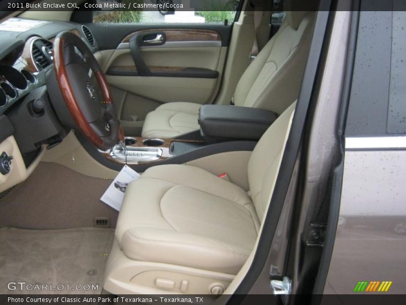 Cocoa Metallic / Cashmere/Cocoa 2011 Buick Enclave CXL