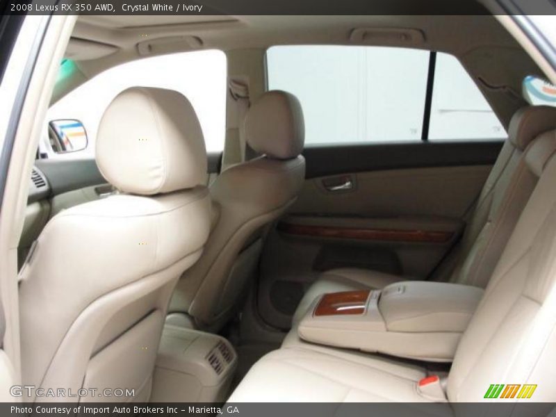 Crystal White / Ivory 2008 Lexus RX 350 AWD