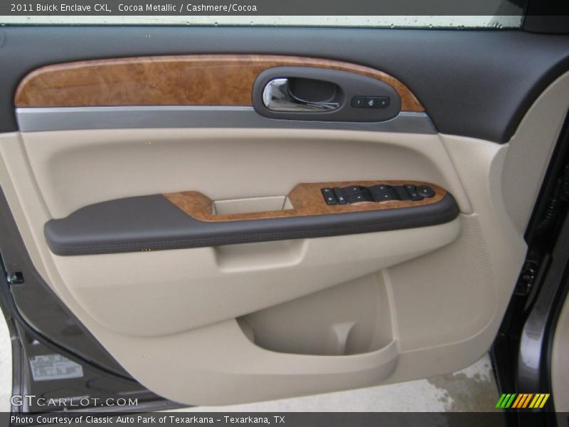 Cocoa Metallic / Cashmere/Cocoa 2011 Buick Enclave CXL