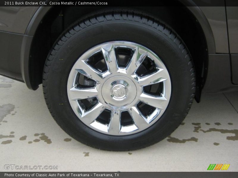 Cocoa Metallic / Cashmere/Cocoa 2011 Buick Enclave CXL