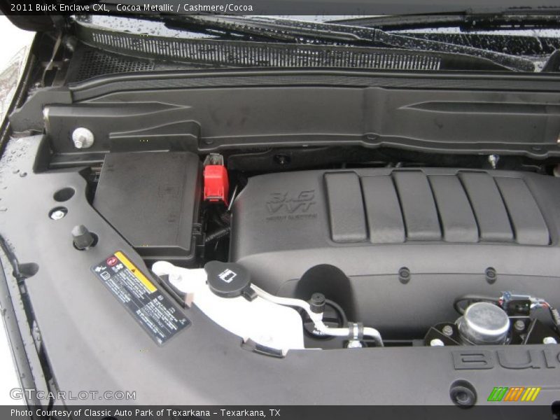 Cocoa Metallic / Cashmere/Cocoa 2011 Buick Enclave CXL