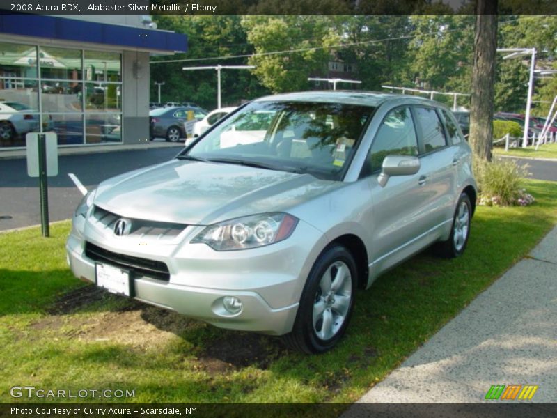 Alabaster Silver Metallic / Ebony 2008 Acura RDX