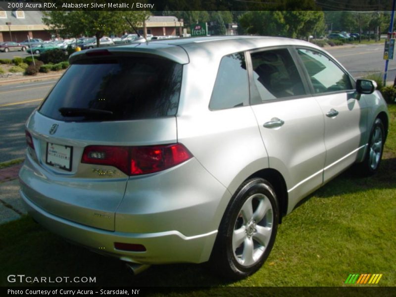 Alabaster Silver Metallic / Ebony 2008 Acura RDX