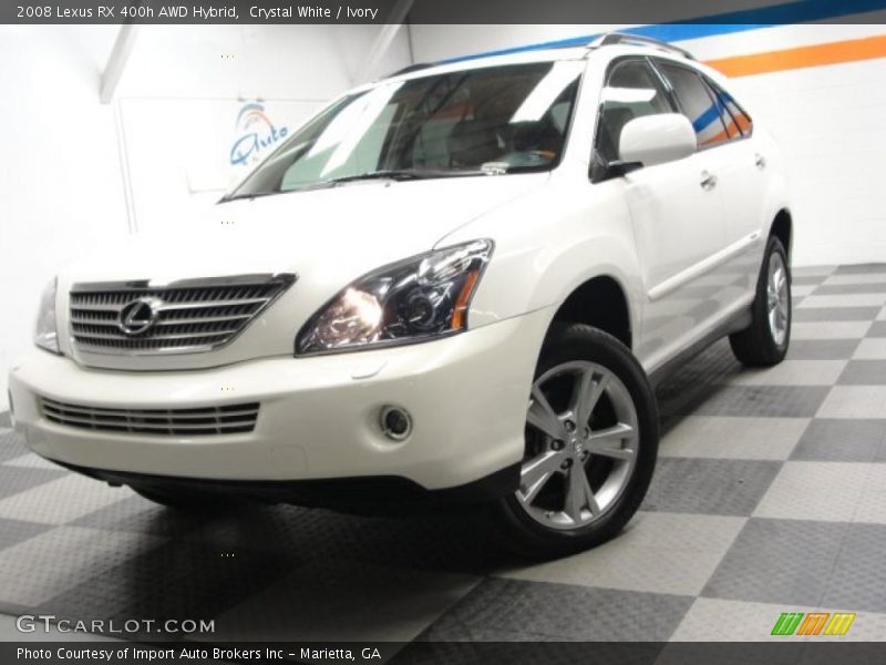 Crystal White / Ivory 2008 Lexus RX 400h AWD Hybrid