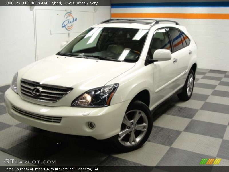 Crystal White / Ivory 2008 Lexus RX 400h AWD Hybrid