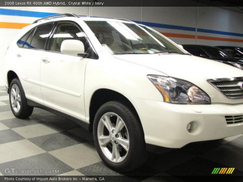 Crystal White / Ivory 2008 Lexus RX 400h AWD Hybrid