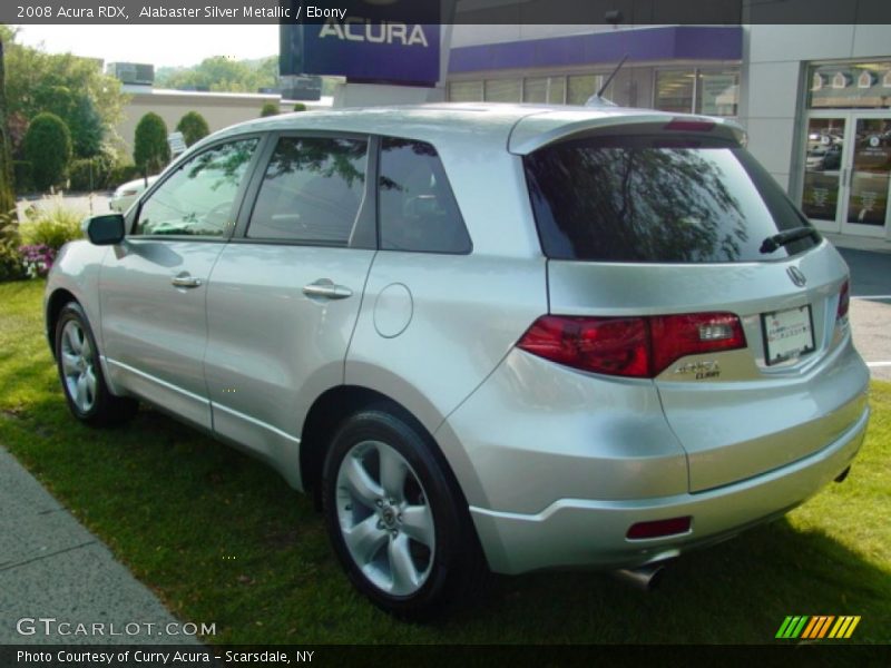 Alabaster Silver Metallic / Ebony 2008 Acura RDX