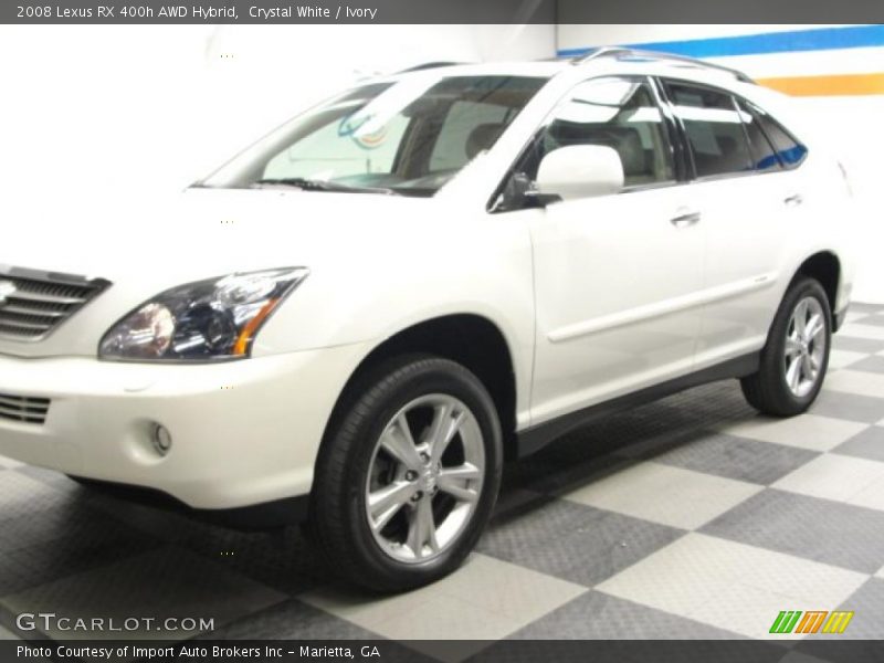 Crystal White / Ivory 2008 Lexus RX 400h AWD Hybrid