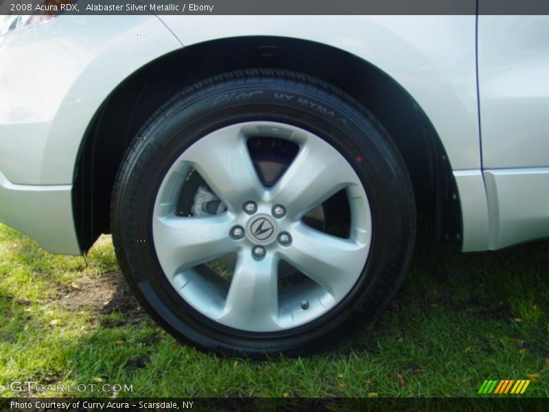 Alabaster Silver Metallic / Ebony 2008 Acura RDX