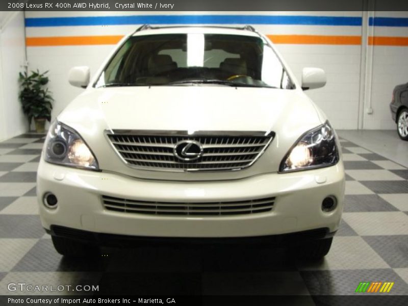 Crystal White / Ivory 2008 Lexus RX 400h AWD Hybrid