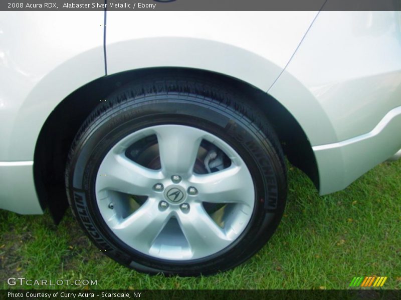 Alabaster Silver Metallic / Ebony 2008 Acura RDX