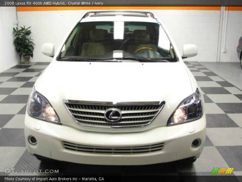 Crystal White / Ivory 2008 Lexus RX 400h AWD Hybrid