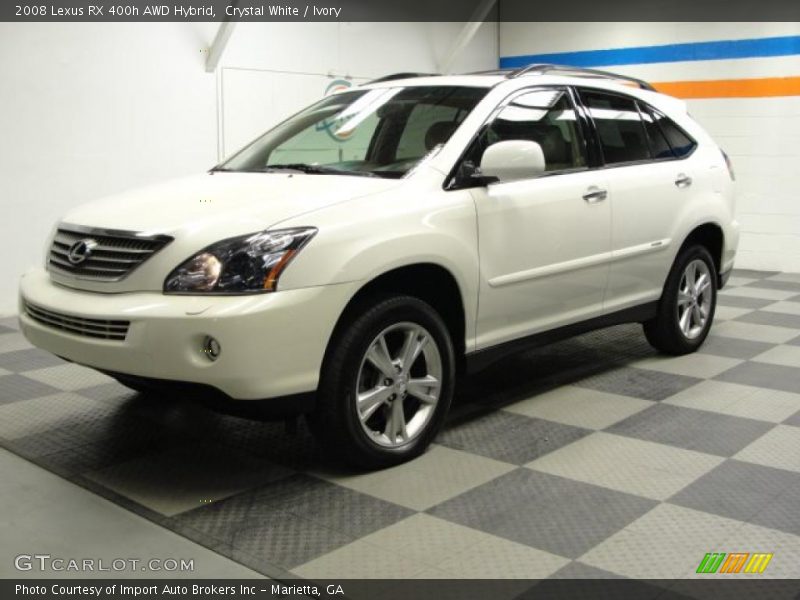 Crystal White / Ivory 2008 Lexus RX 400h AWD Hybrid