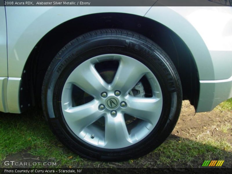 Alabaster Silver Metallic / Ebony 2008 Acura RDX