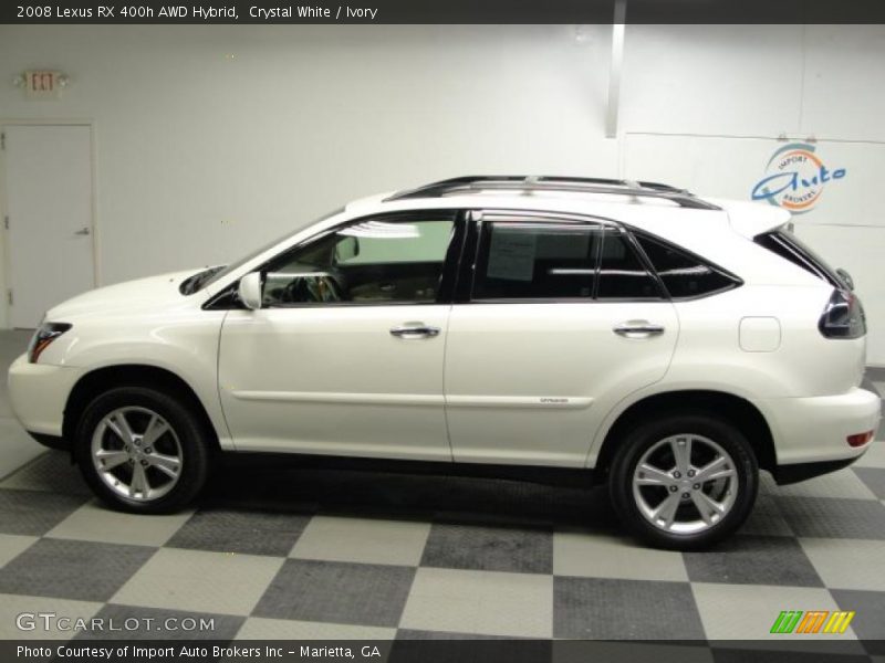 Crystal White / Ivory 2008 Lexus RX 400h AWD Hybrid