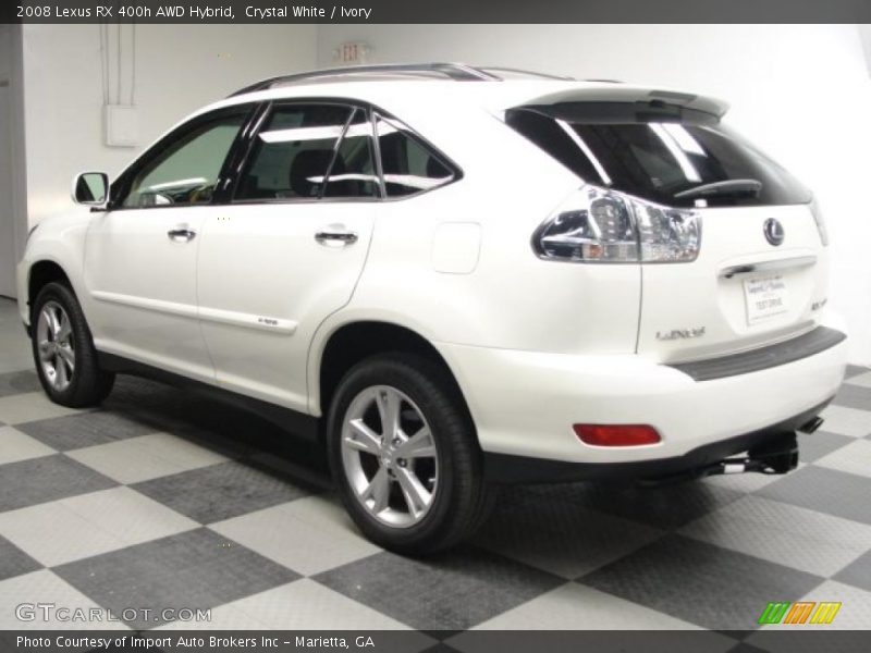 Crystal White / Ivory 2008 Lexus RX 400h AWD Hybrid