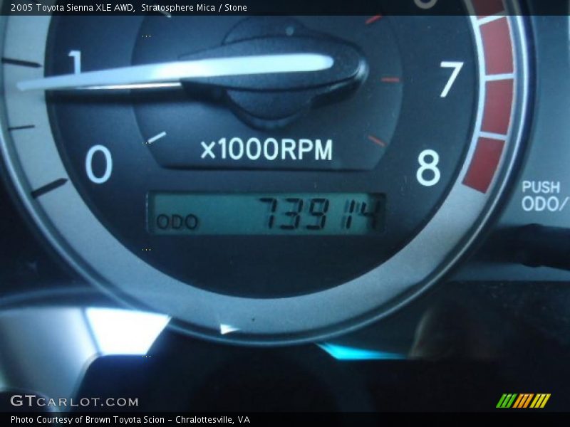 Stratosphere Mica / Stone 2005 Toyota Sienna XLE AWD