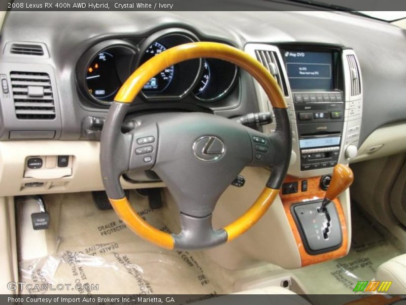 Crystal White / Ivory 2008 Lexus RX 400h AWD Hybrid