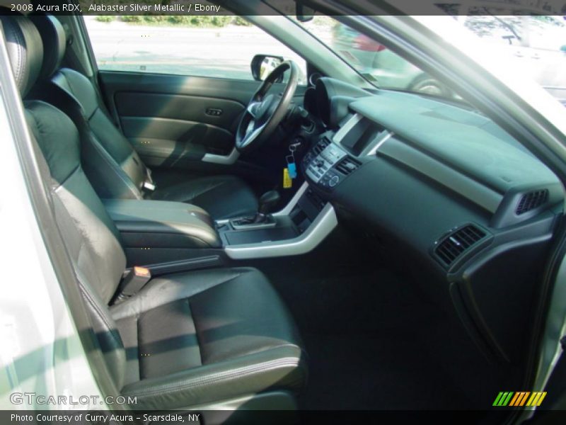 Alabaster Silver Metallic / Ebony 2008 Acura RDX